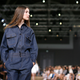 A model presents a creation by British-born designer Clare Waight Keller as part of her Spring/Summer 2015 women's ready-to-wear collection for French fashion house Chloe during Paris Fashion Week